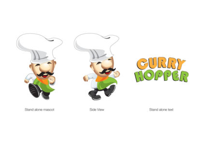 Curry Hopper Mascot